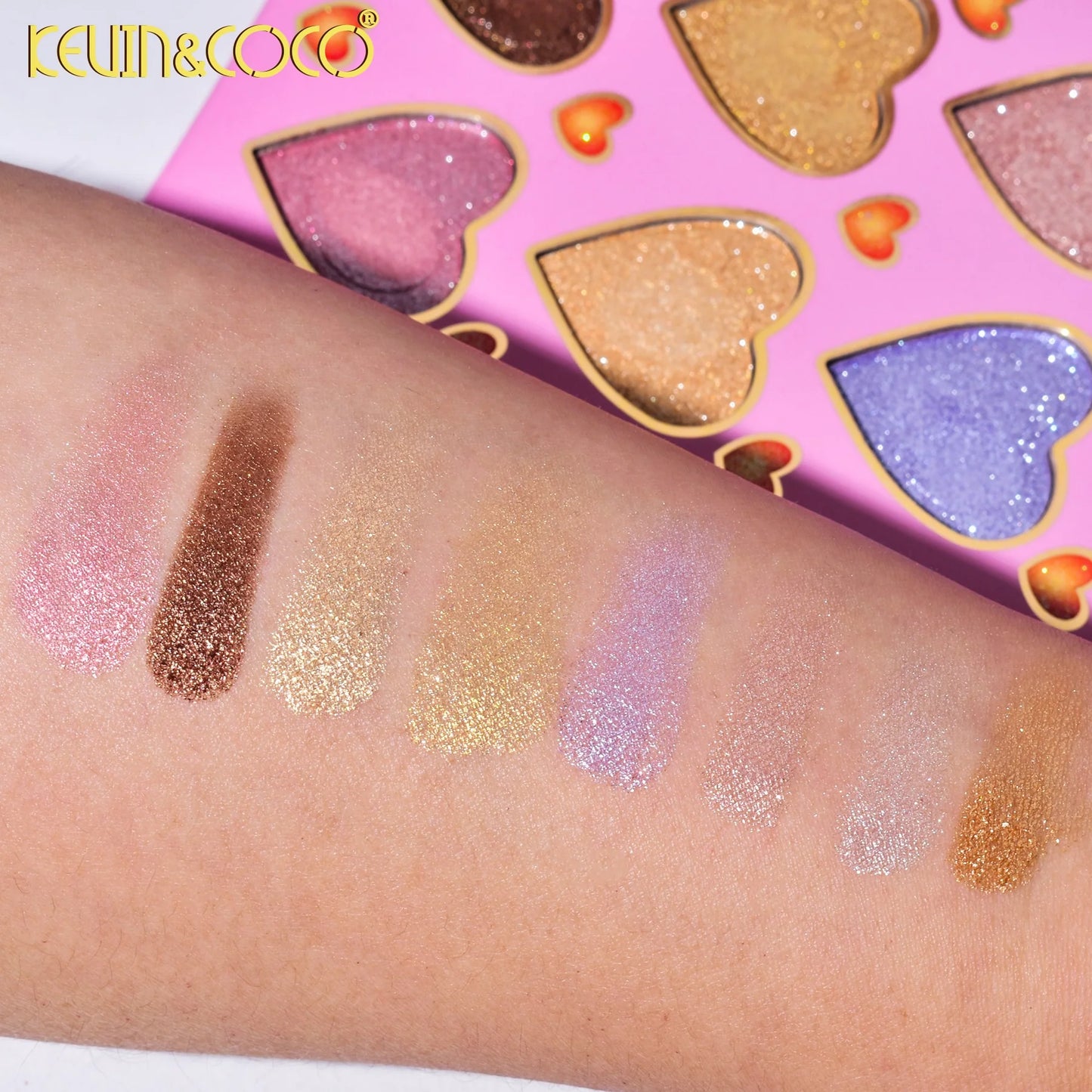 Kevin & Coco 8 Color Donut Candy Highlighter Palette