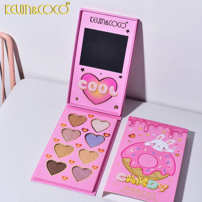 Kevin & Coco 8 Color Donut Candy Highlighter Palette