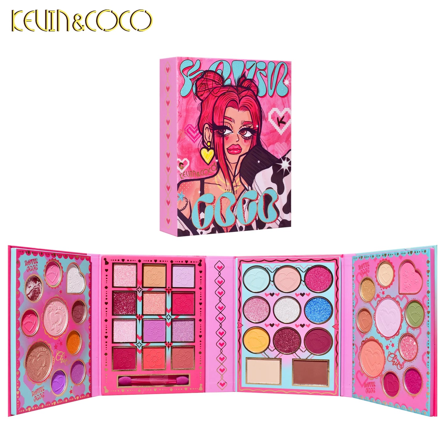 43-Color Cutie Pie Eyeshadow Palette