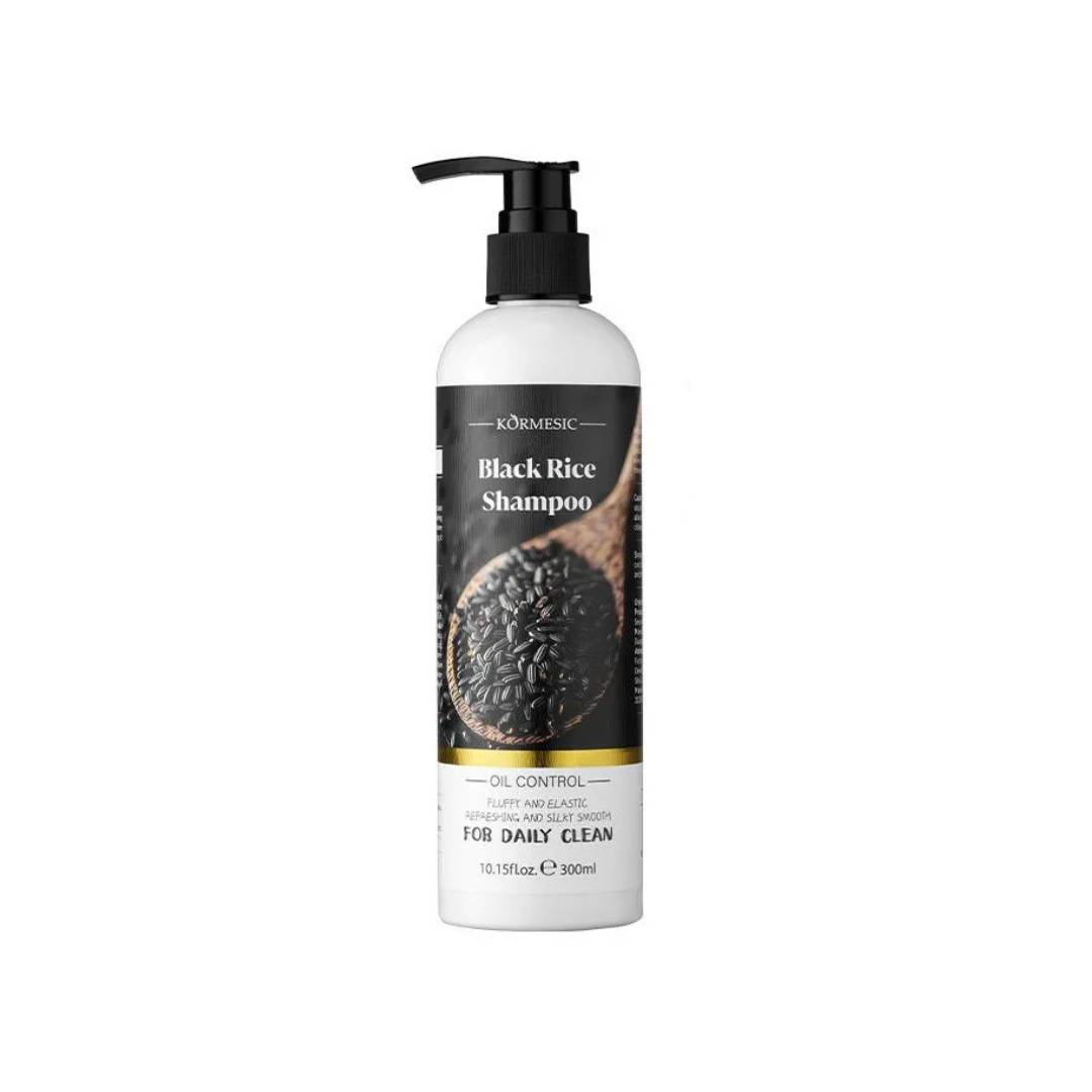 KORMESIC For Daily Care Refreshing And Silk Smooth Black Rice Shampoo 300ml