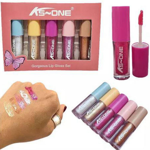 KS-One Gorgeous Lip Gloss 5Pcs Set