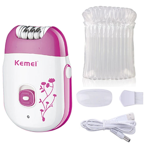 Kemei 6203 Rechargeable Powerful Electric Epilator Hair Removal Machine
