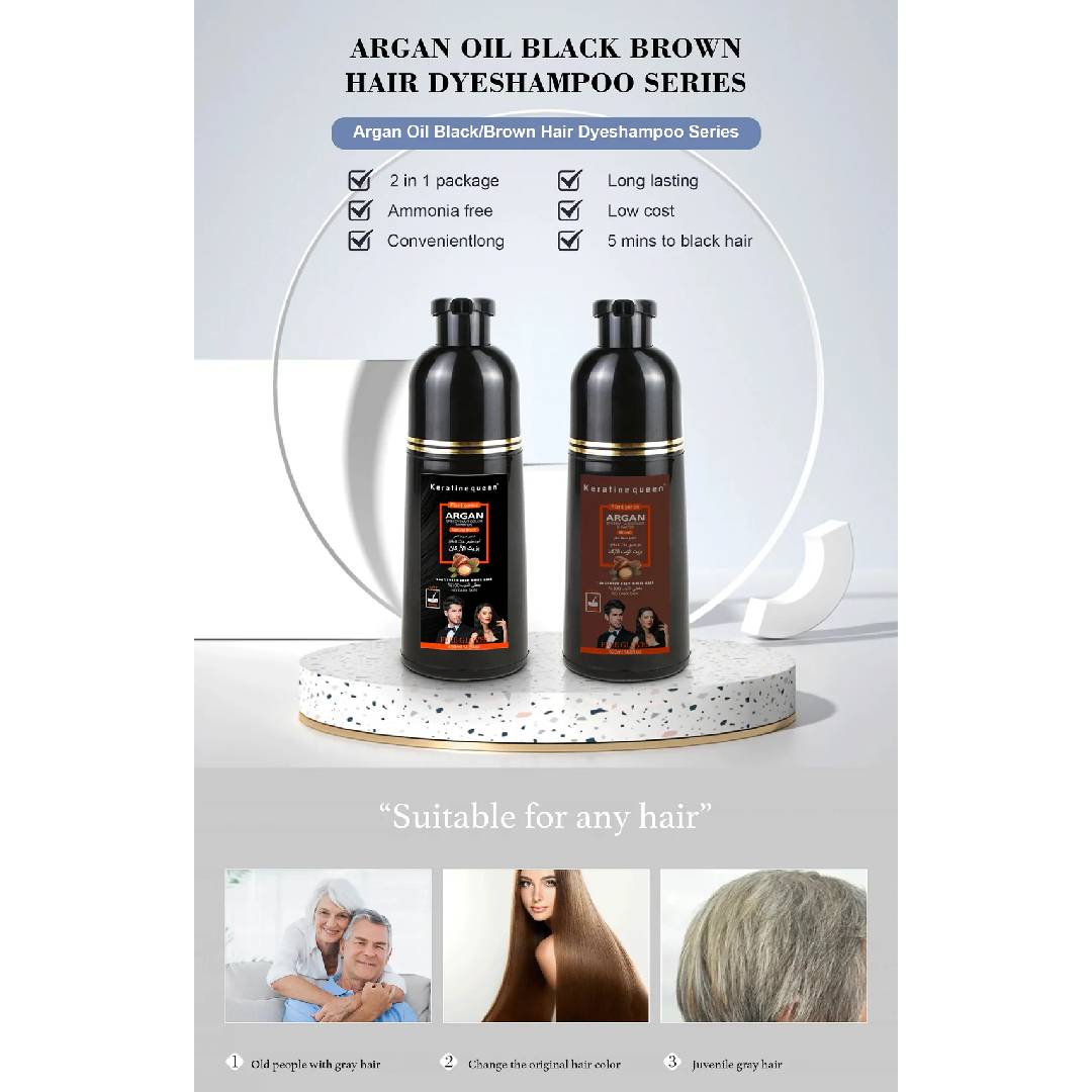 Keratine Queen Speedy Hair Color Shampoo