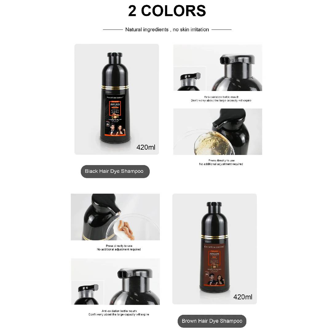 Keratine Queen Speedy Hair Color Shampoo