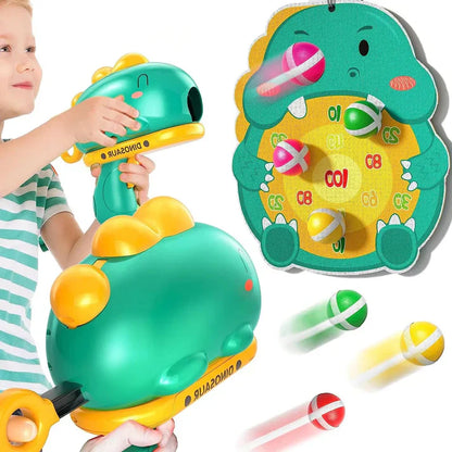 Dinosaur Shooting Ball Gun Toy Game for Kids