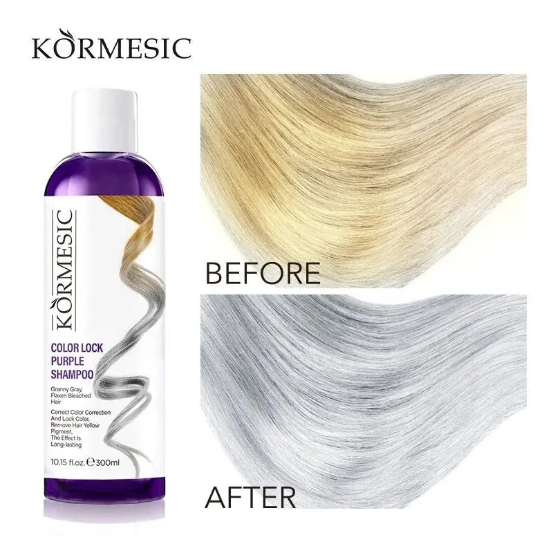 KORMESIC Anti Frizz Conditioning Anti Latching Repair Damage Vegan Color Lock Shampoo 300ml