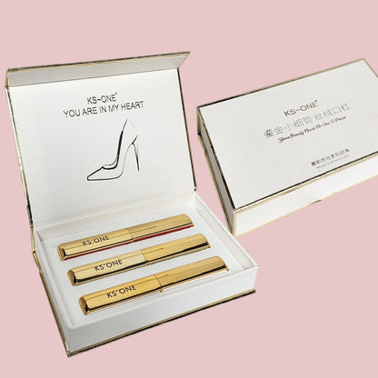 KS-One Fancy Long Lasting Lipstick 3Pcs Set