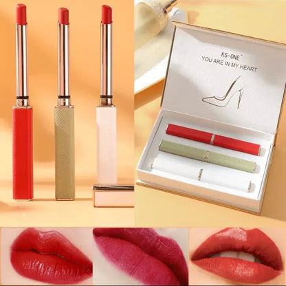 KS-One Fancy Long Lasting Lipstick 3Pcs Set