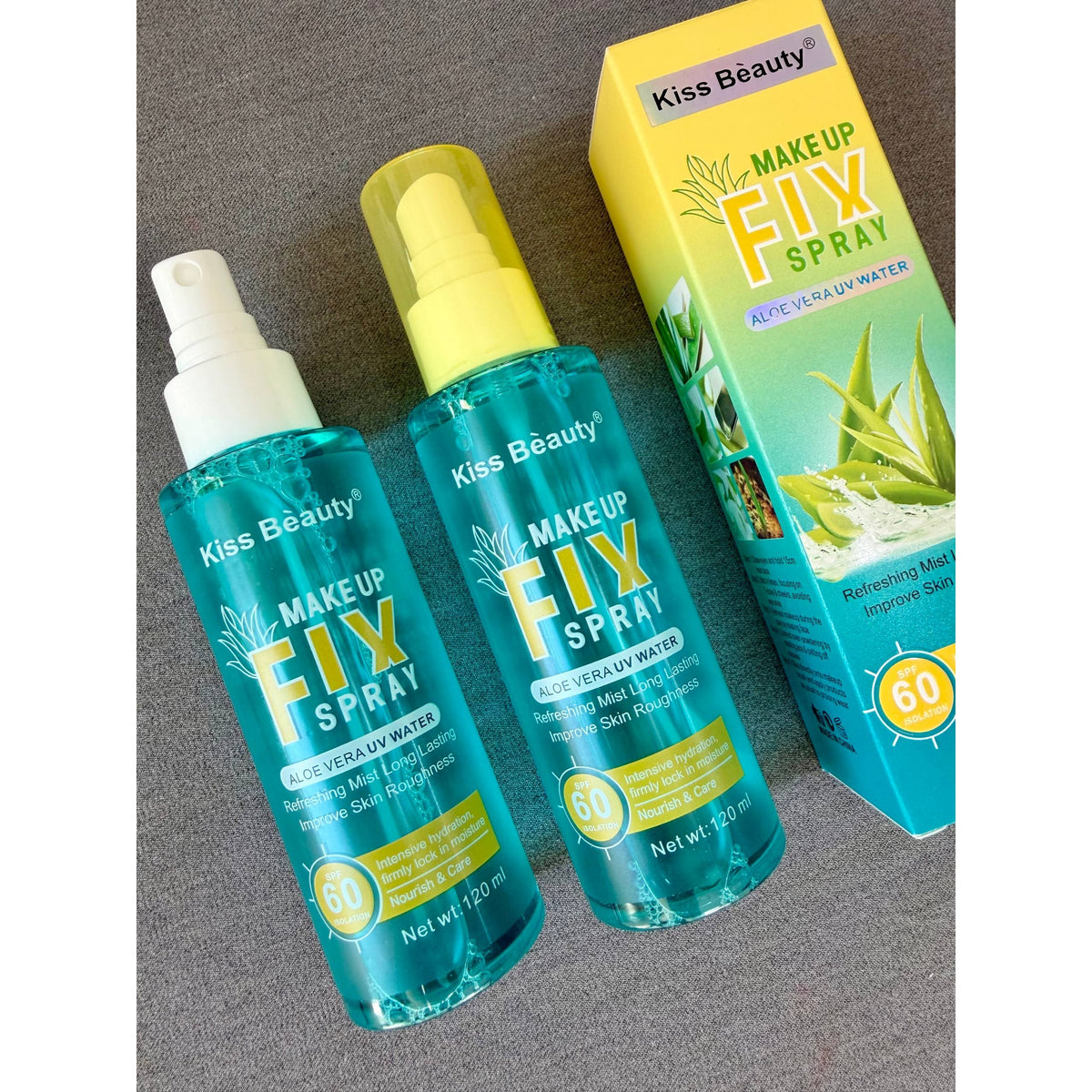 Kiss Beauty Aloe Vera Makeup Fixing Spray 120ml