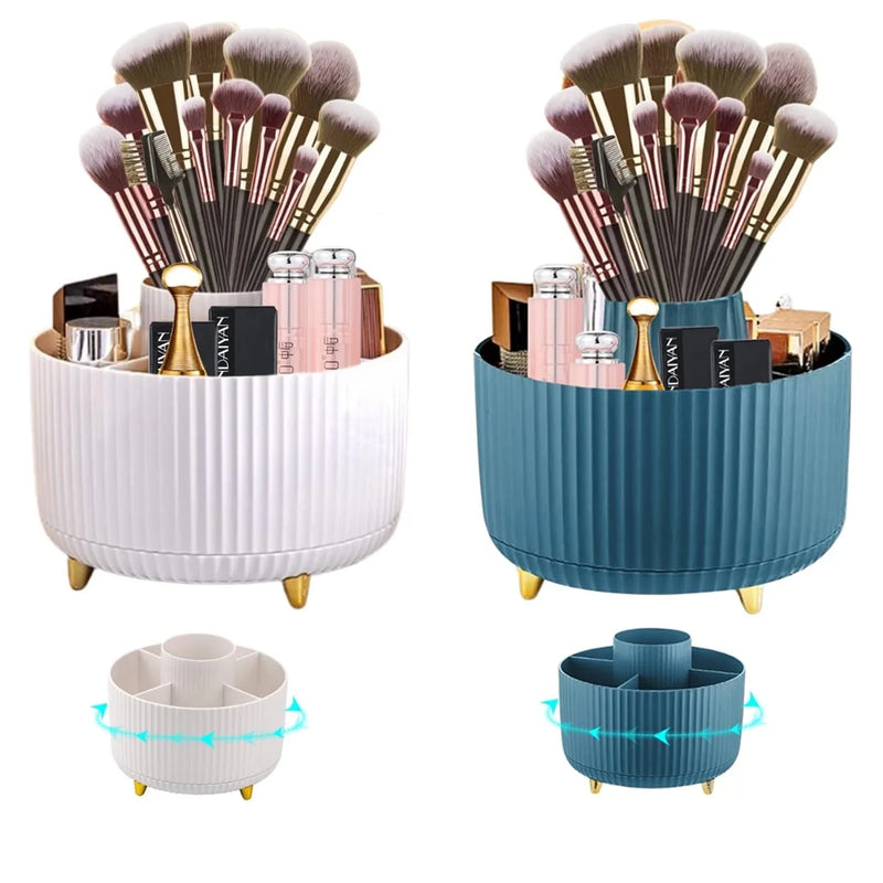 Modern 360 Rotating Makeup Cosmetic Brushes Holder