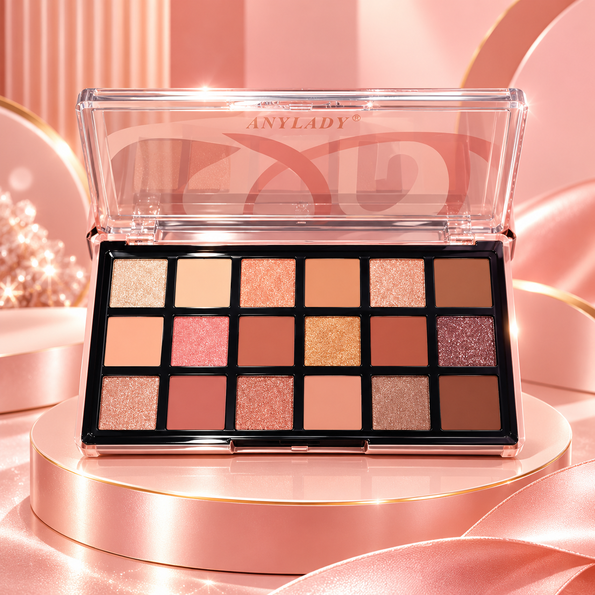 Anylady Grace 18-Color Eyeshadow Palette (Model 8705)