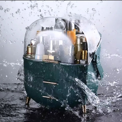 Multipurpose Extra Large Capacity Luxury Cosmetic Organizer With 2 Drawer