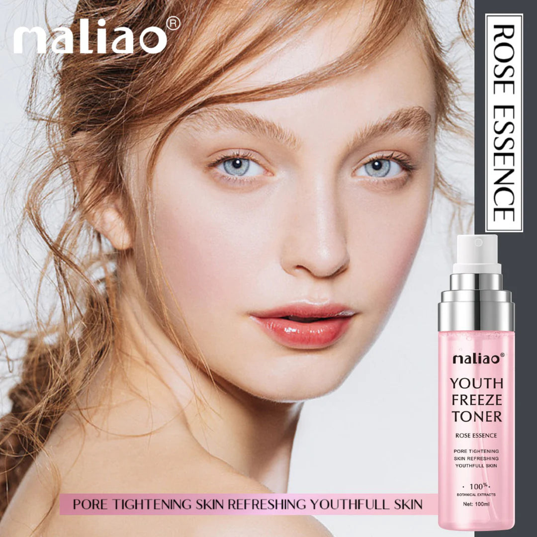 Maliao Youth Freeze Toner With Rose Essence - Refreshing Hydration for Youthful Skin