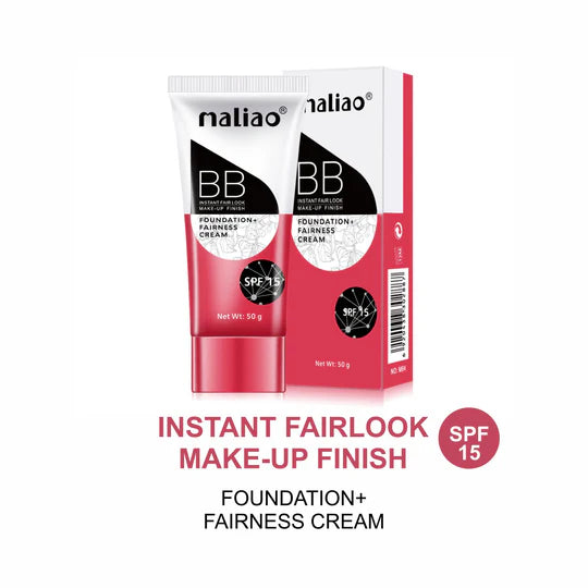 Maliao Instant Fair Look Make Up Finish BB Foundation Fairness Cream