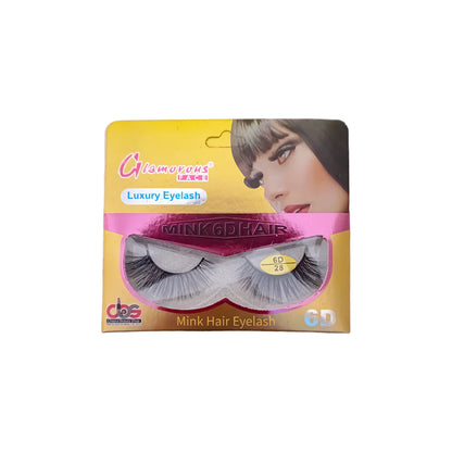 Glamorous Face 6D Mink Hair Eyelashes 10 Pieces GF 8061