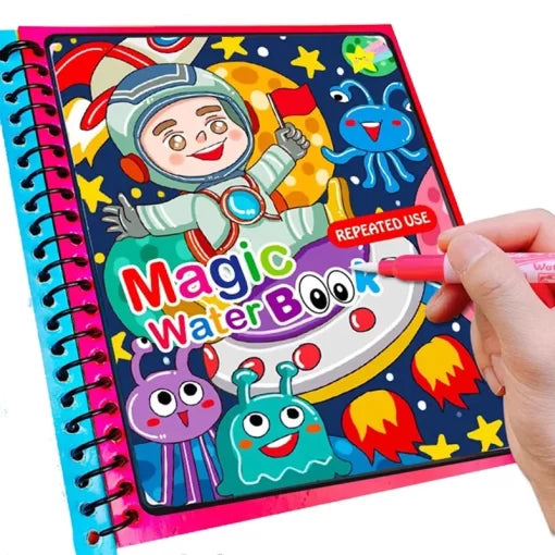 8 Pages Invisible Ink Magic Book With Pen