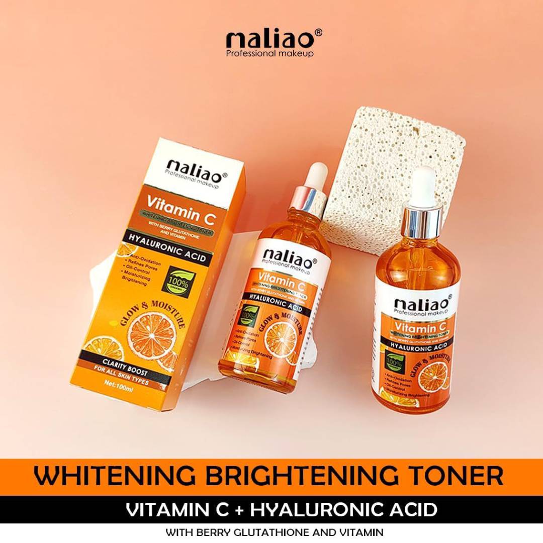 Maliao Vitamin C Hyaluronic Acid Whitening Brightening Toner