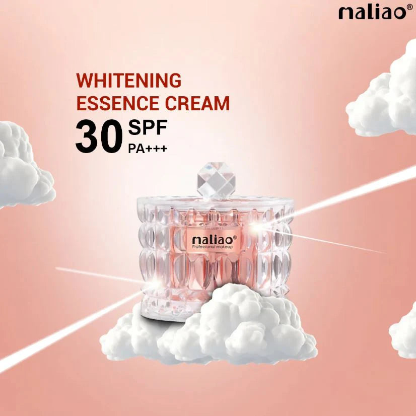 Maliao Whitening Essence Cream Hyaluronic Acid & SPF 30 PA+++ For Radiant Skin