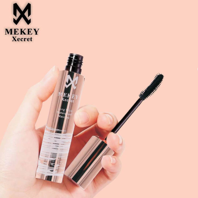 Mekey Xecret Volumizing Lengthening Defining Waterproof Mascara