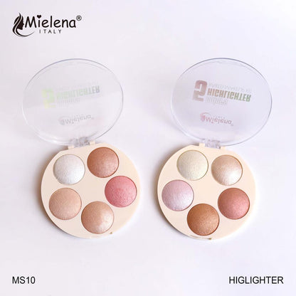 Mielena 5 Color Highlighter Palette