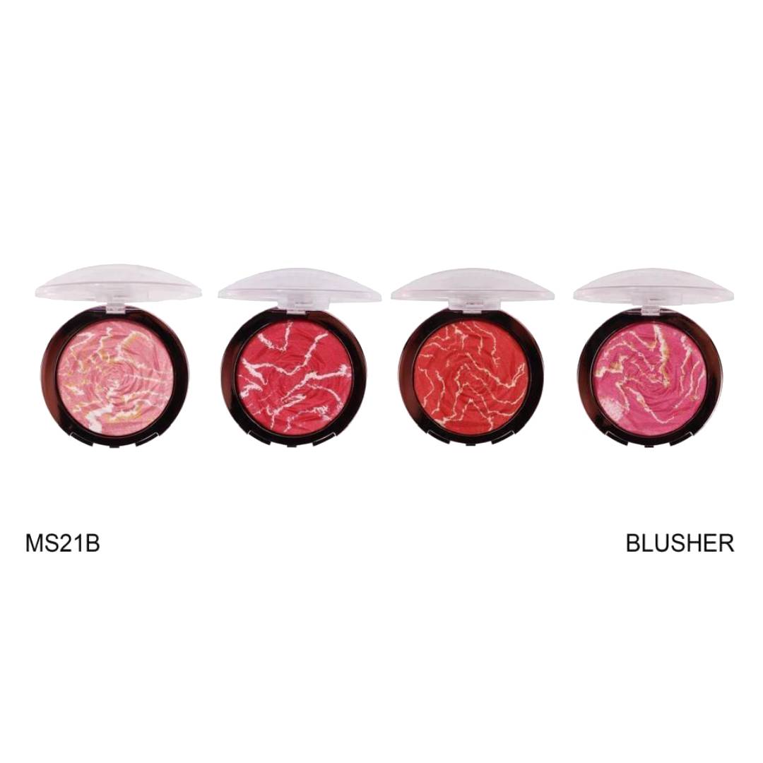 Mielena Italy Fashion Color Makeup Blusher 4Pcs Set MS21B