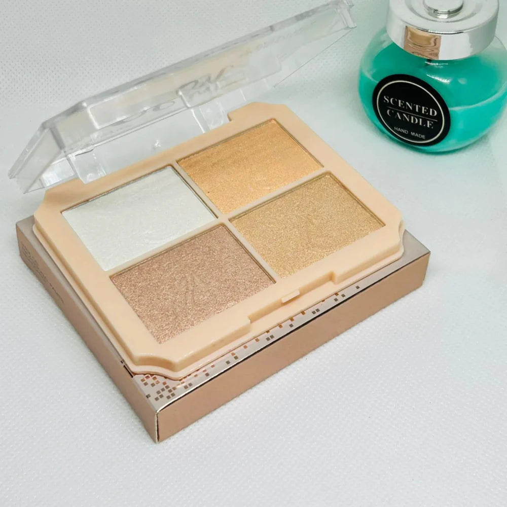 Mielena 4 Colors Highliter Palette