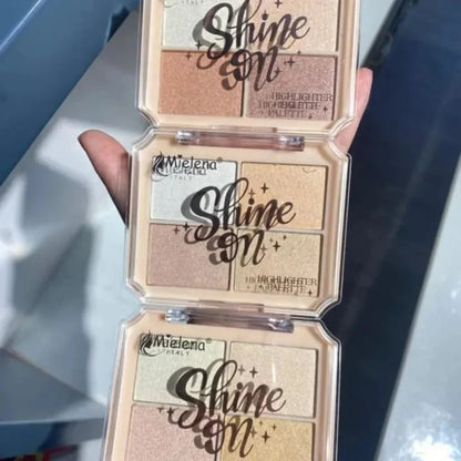 Mielena 4 Colors Highliter Palette