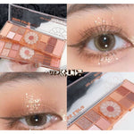 Miss Lara Cute Flower Soft Smooth Long-Lasting Eyeshadow Palette