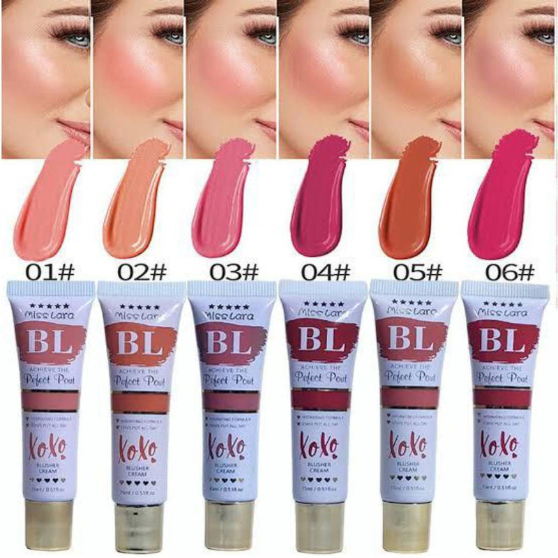 Miss Lara Liquid Blush On 6Pcs Set