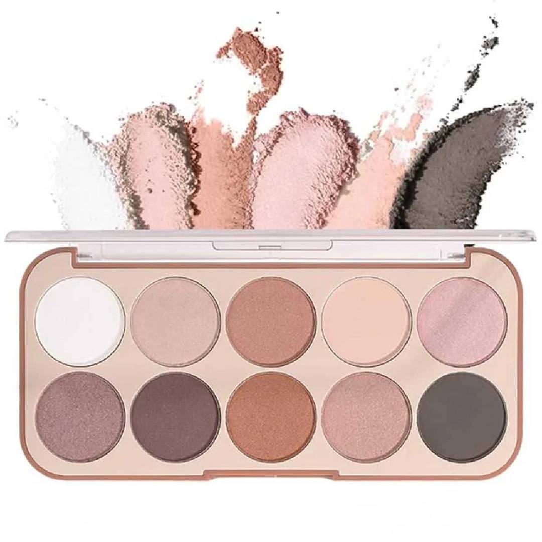 Miss Rose 10 Color Nude Highlighter And Contour Palette