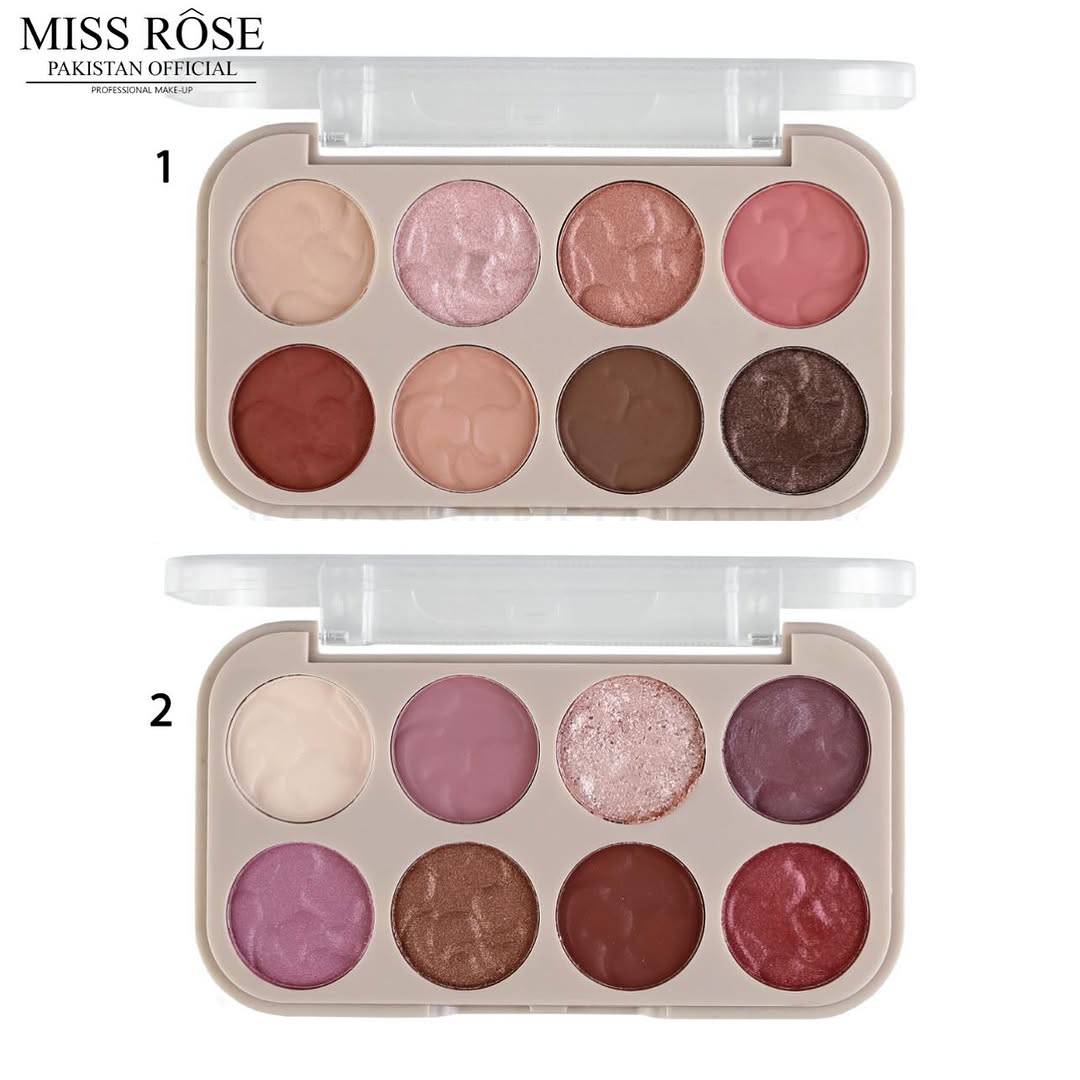 Miss Rose 8 Color Celestial Love Eyeshadow Palette