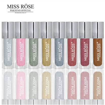 Miss Rose Liquid Pearlescent Glitter Shimmer Eyeshadow 8pcs Set