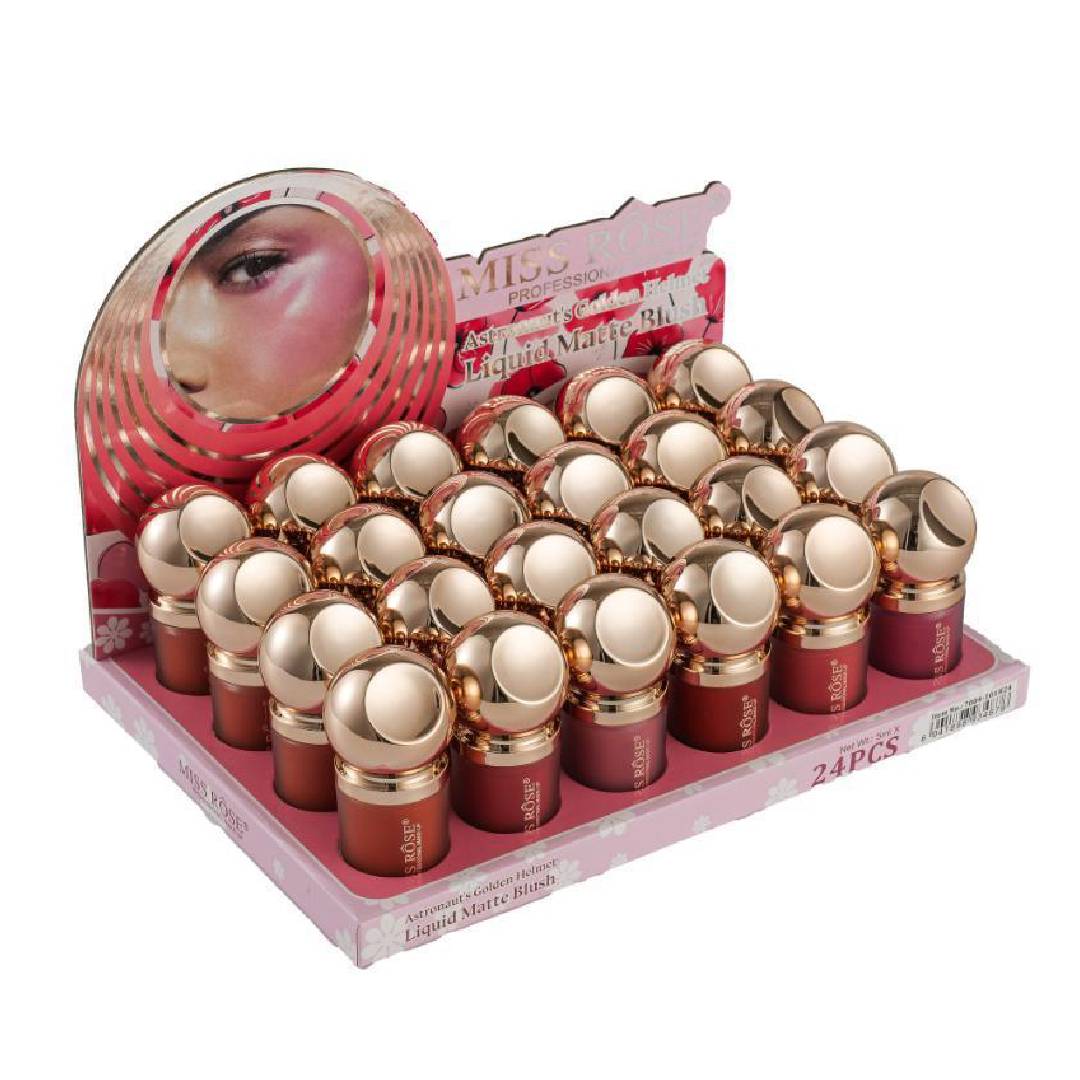 Miss Rose Liquid Puff Blushon 6Pcs Set