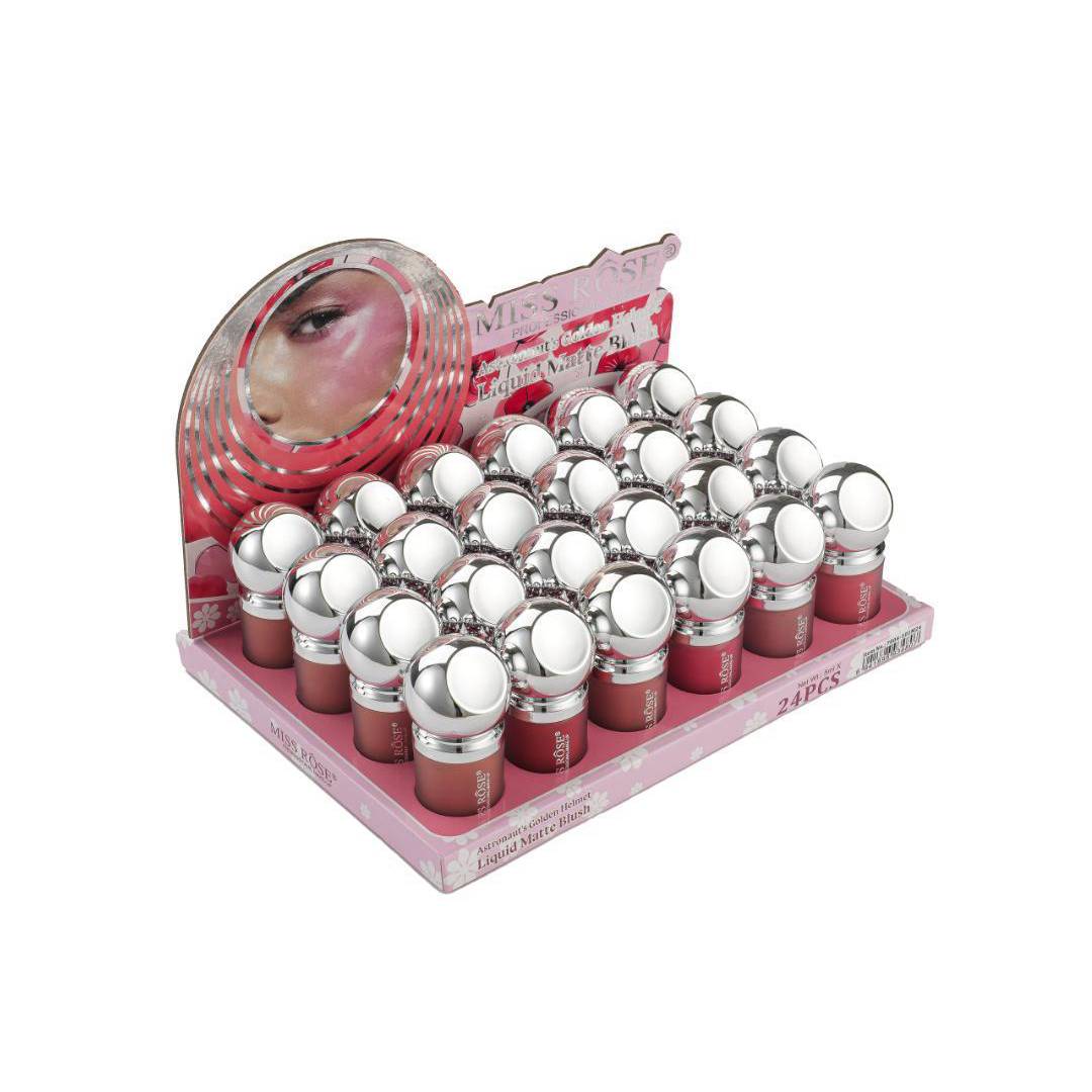 Miss Rose Liquid Puff Blushon 6Pcs Set