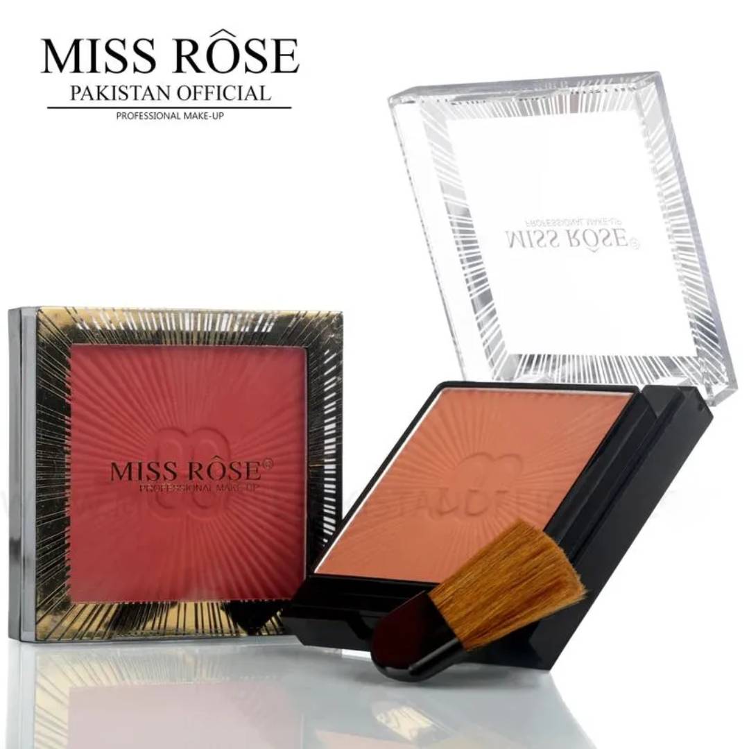 Miss Rose New Professional Gold Platted Blush With Omega Blush