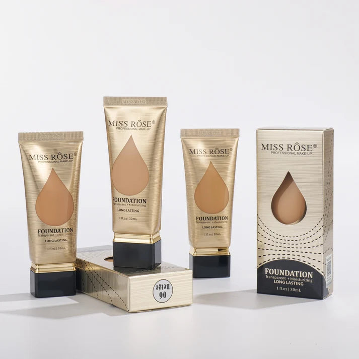 Miss Rose Transparent Moisturizing Long Lasting Foundation