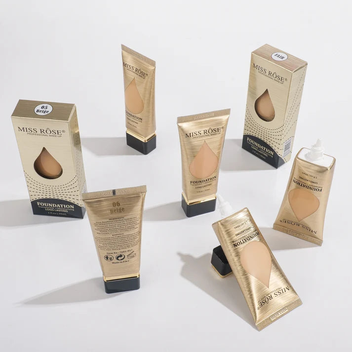 Miss Rose Transparent Moisturizing Long Lasting Foundation