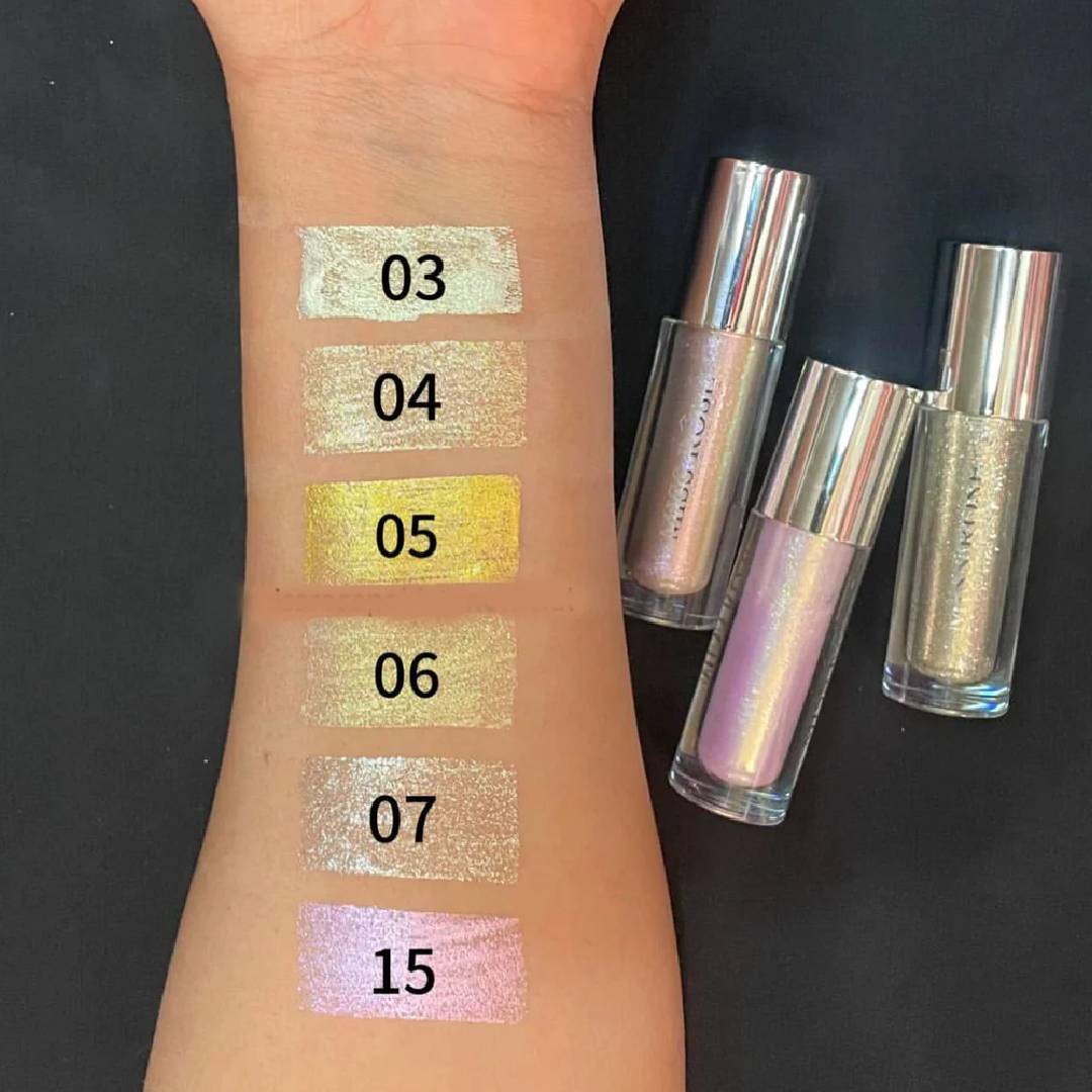 Miss Rose The Queens Gem Glitter Liquid Eyeshadow 6Pcs Set