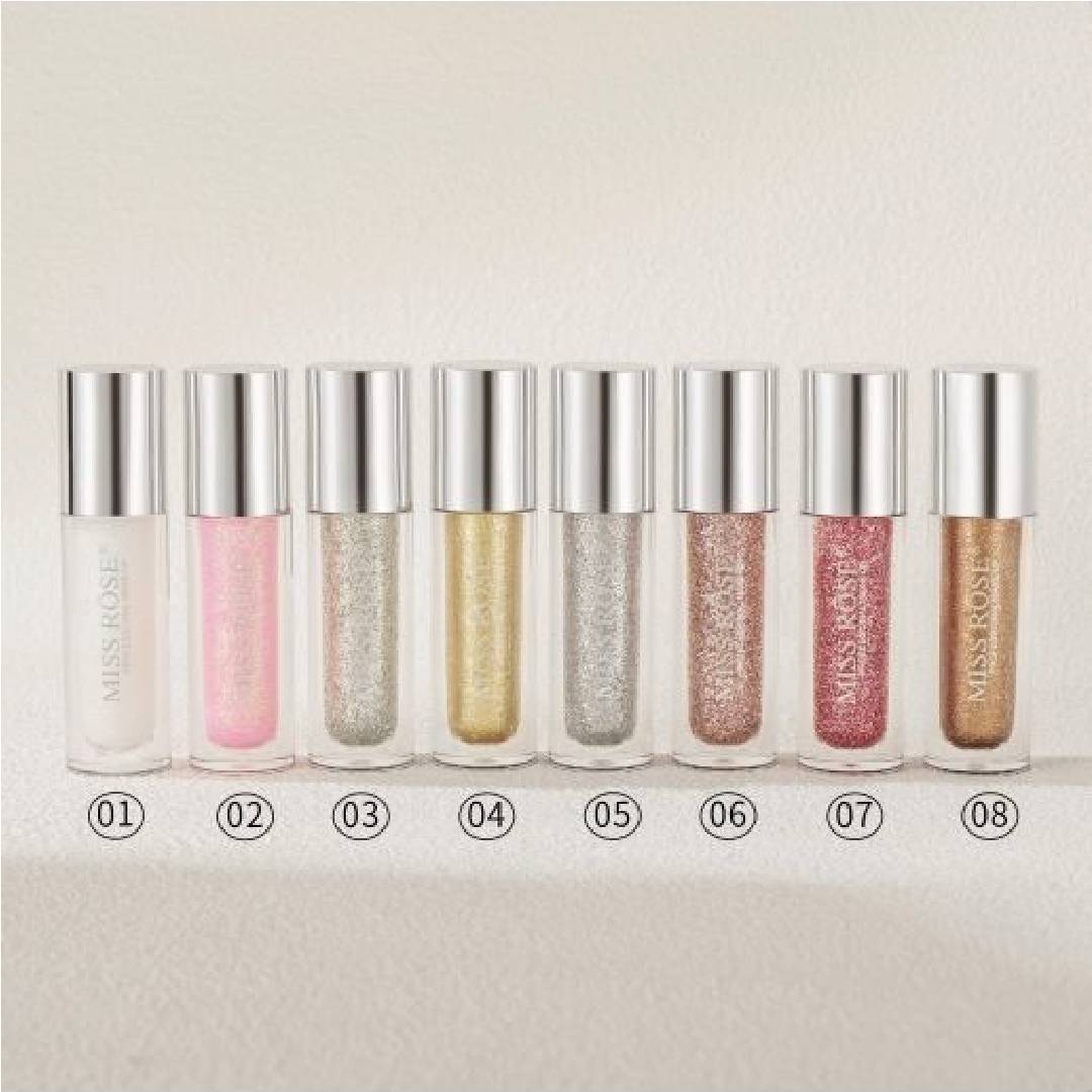 Miss Rose The Queens Gem Glitter Liquid Eyeshadow 6Pcs Set