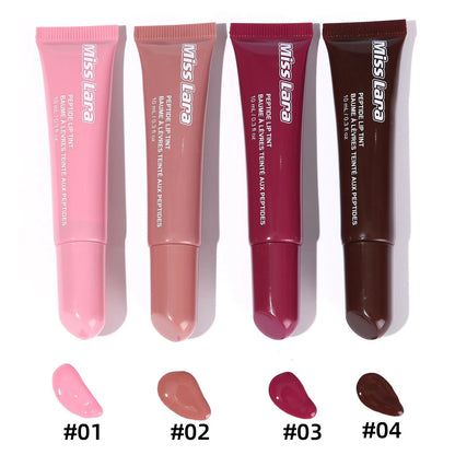 Miss Lara Peptide Lip Tint Plumping Gloss 4Pcs Set