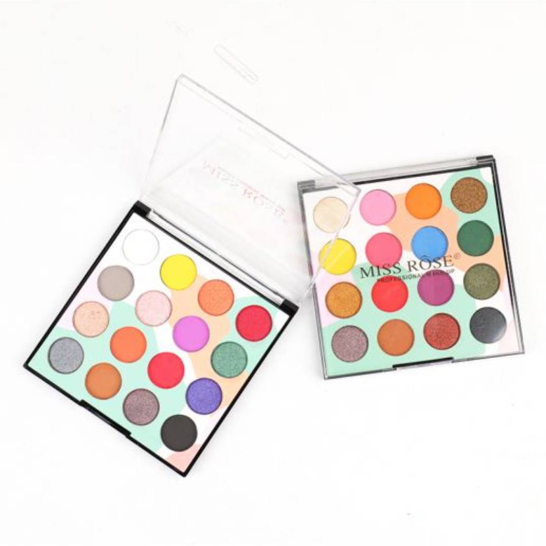 Miss Rose 16 Color Matte & Shimmer Eyeshadow Palette Kit