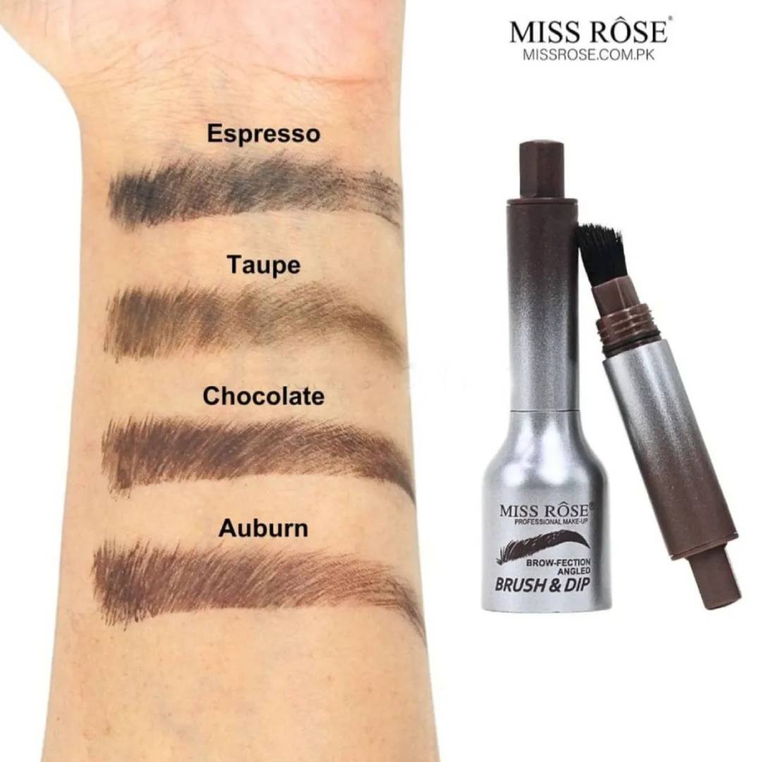 Miss Rose Angled Brush & Dip Eyebrow Gel