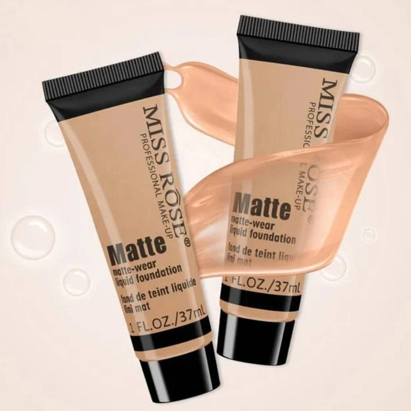 Miss Rose Full Coverage Matte Foundation Tube