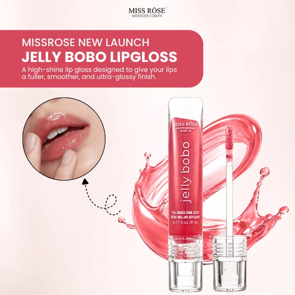 Miss Rose Jelly Bobo Lip Gloss