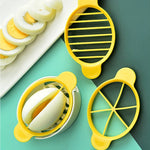 Multifunctional 3in1 Egg Slicer Egg Cutter