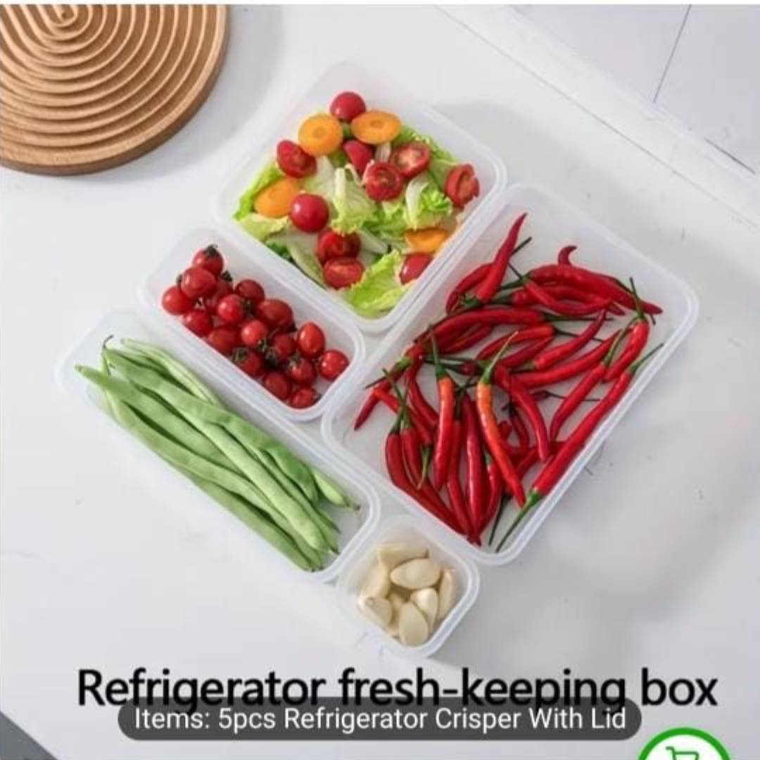 Multipurpose Food Storage Box Refrigerator box Food Storage Container 4Pcs Set