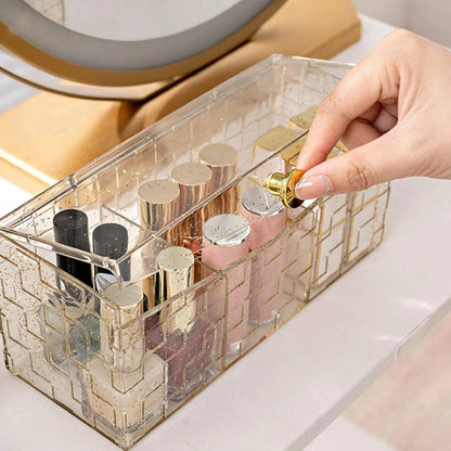 Multipurpose Luxury Acrylic Dustproof Makeup Cosmetic Organizer