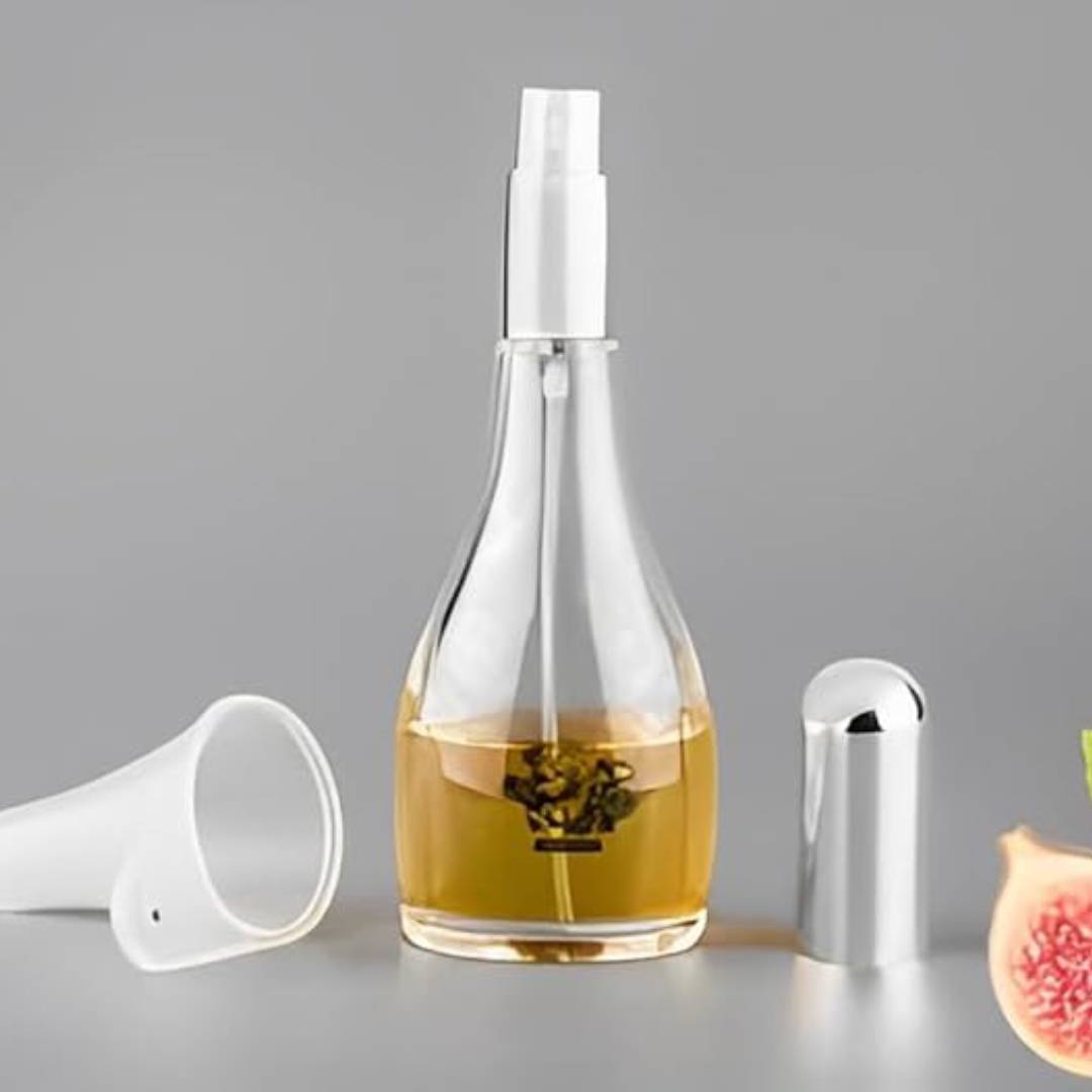 Multipurpose Transparent Acrylic Oil Spray Bottle Oil Dispenser