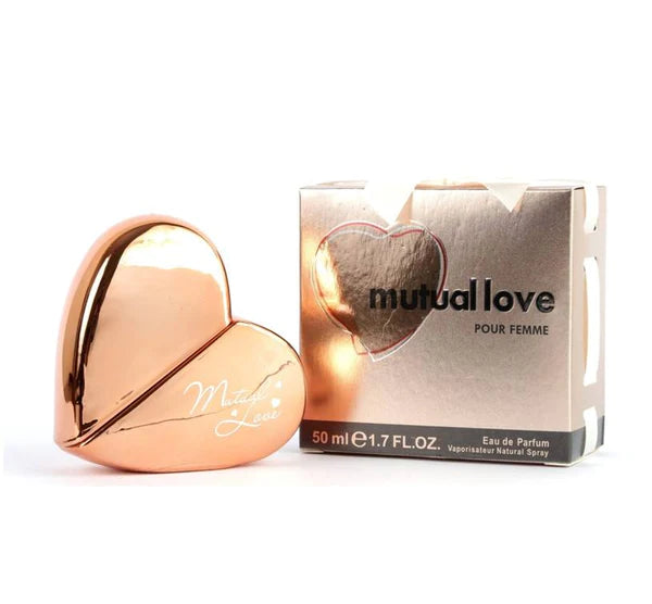 Mutual Love Heart Perfume For Women Peach 50ml