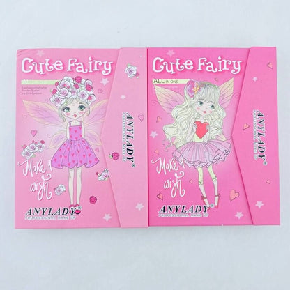 Any Lady Cute Fairy All in One Makeup Highlighter Blusher Lipstick Eyebrow Powder Eyeshadow Palette